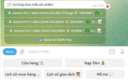 Hình ảnh TELEBOT AUTO SHOP: Hệ Thống Bán Hàng Số Tự Động Hoàn Toàn Trực Tiếp Trên Telegram 4